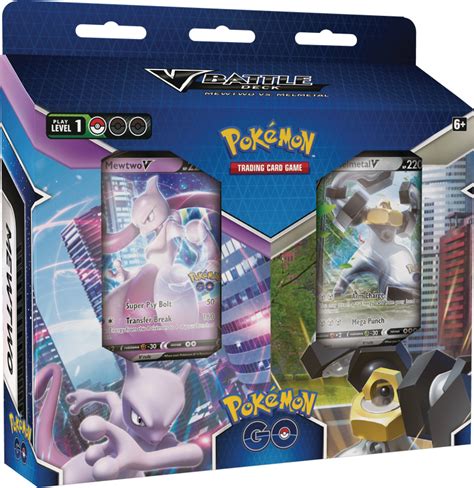 Pokemon Go Mewtwo Melmetal V Battle Deck Blastoise Pelajaran