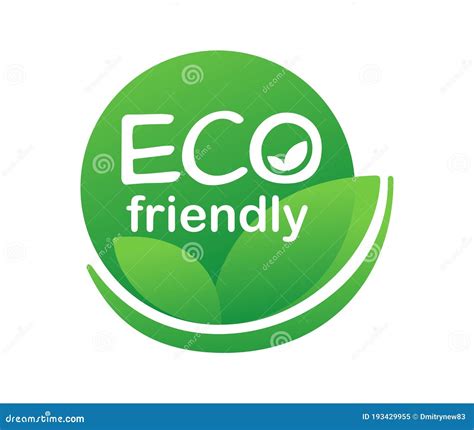 Eco Friendly Stamp Cartoon Vector | CartoonDealer.com #83564585