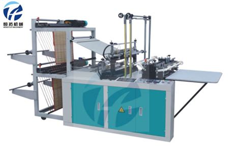 High Speed Plastic Film Vest Bag Making Machine China Flat Bag