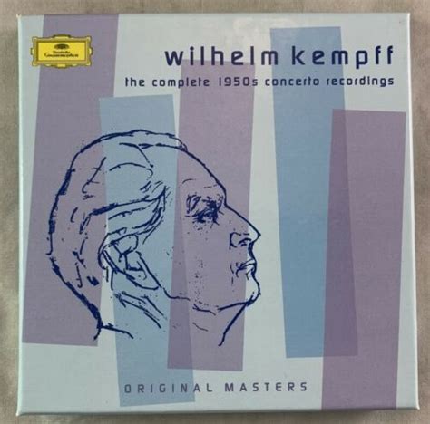 Classical Cd Box Set Wilhelm Kempff The Complete S Concerto