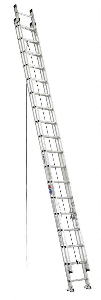 Werner 36 Ft Industry Ladder Size 32 Ft Extended Ladder Ht Extension