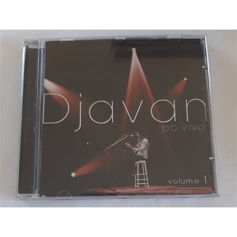 Cd Djavan Ao Vivo Volume 1 Shopee Brasil