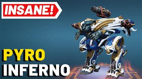 Luchador Pyro Inferno War Robots Gameplay No Commentary Wr Youtube