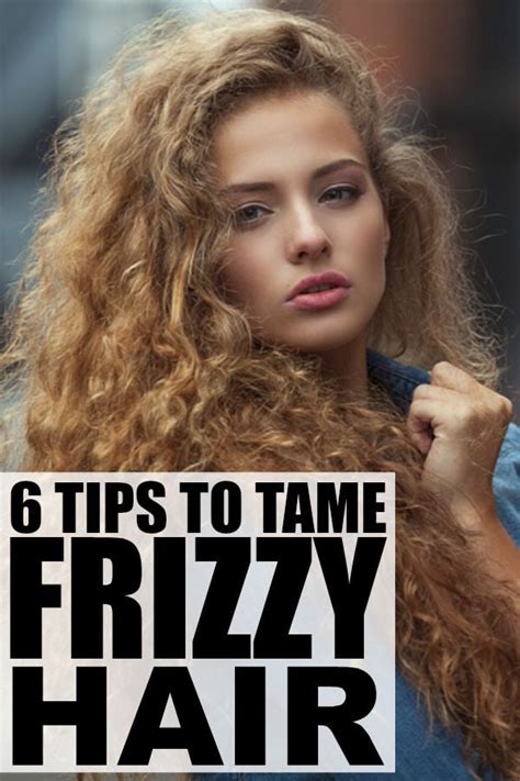 frizzy hair tips