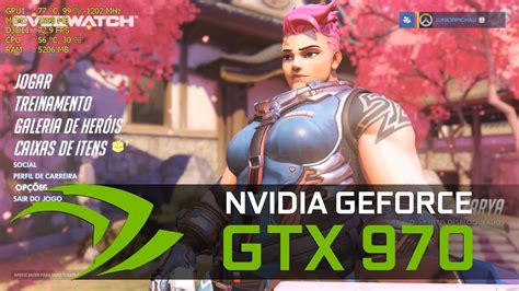 Nvidia Gtx Overwatch Epic Em P P Fps Youtube