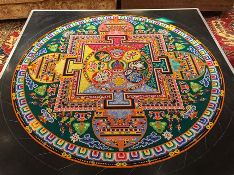 Akshobhya Sand Mandala 2017 The Jindhag Foundation