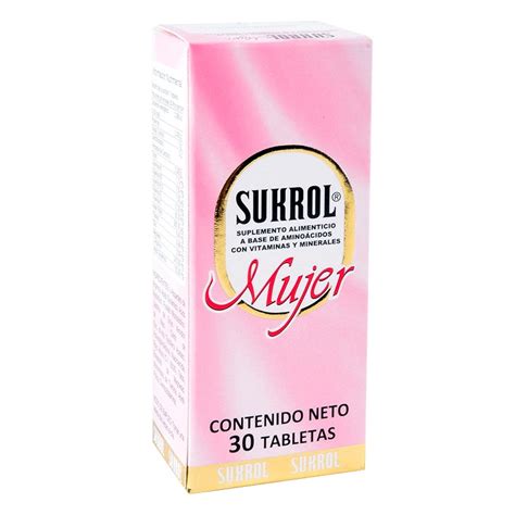 Sukrol Vigor Mujer X 30tab Farmacias Economicas