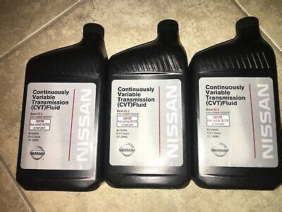 NISSAN NS-3 CVT FLUID TRANSMISSION FLUID 999MP-NS300P GENUINE NISSAN (3 ...