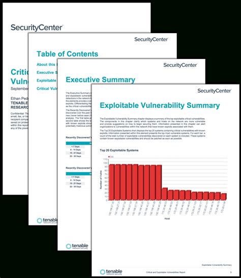 Critical And Exploitable Vulnerabilities Report Sc Report With Nessus