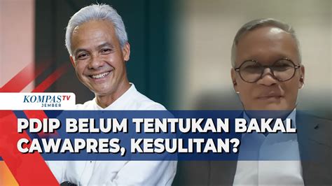 Politisi Pdip Aria Bima Buka Suara Soal Mengapa Belum Ada Bakal