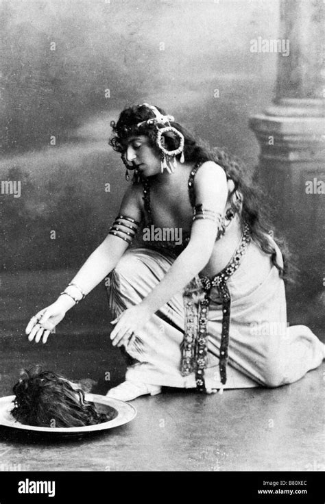 Oscar Wilde As Salome Perhaps In Costume For The Title Role Now