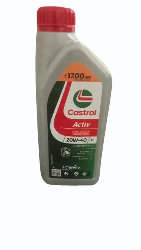 W Castrol Engine Oil Unit Pack Size Bottle Of Litre At Rs