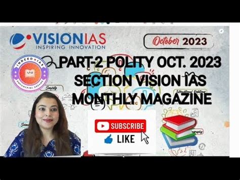 Part Polity Oct Vision Ias Monthly Magazine Discussion