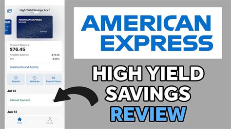 American Express High Yield Savings Review Why The Amex Hysa