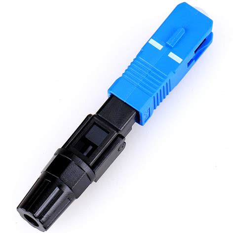 10 Pcs SC UPC Optic Fiber Quick Connector Fast Connector Single Mode