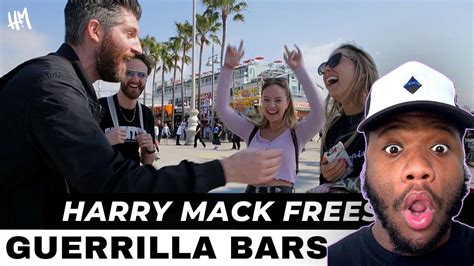 First Time Reacting To Harry Mack Freestyles For Crowds Big And Small