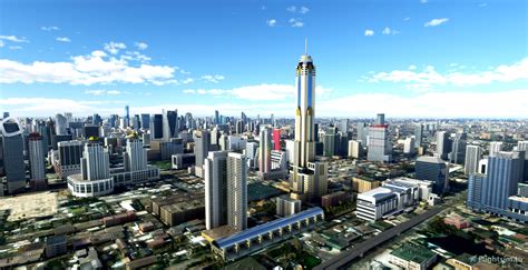 Bangkok Mega City Microsoft Flight Simulator