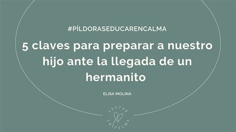 5 Claves Para Preparar A Nuestro Hijo Ante La Llegada De Un Hermanito