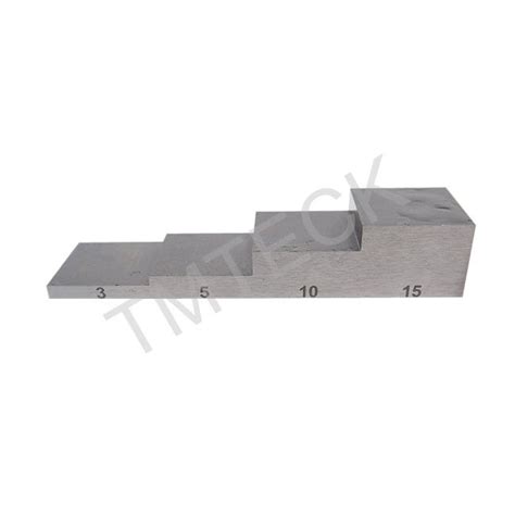 Astm E797 Ndt Stainless 4 Step Test Block