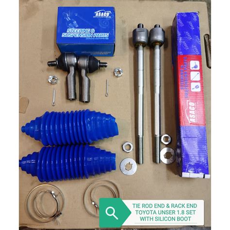 Toyota Unser Tie Rod End Rack End Set With Boot Shopee Malaysia