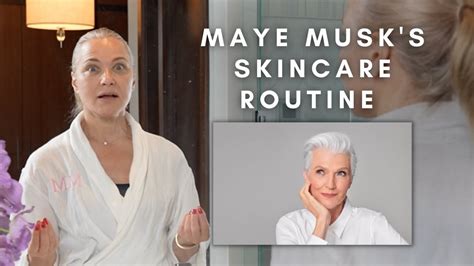 Supermodel Maye Musks Skincare Routine Cosmetic Chemist Review Youtube