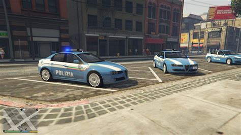 Polizia Stradale Alfa Romeo Nuova Livrea Gta Mods