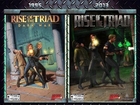 Rise Of The Triad Cover Triad Box Art Pc Requirements