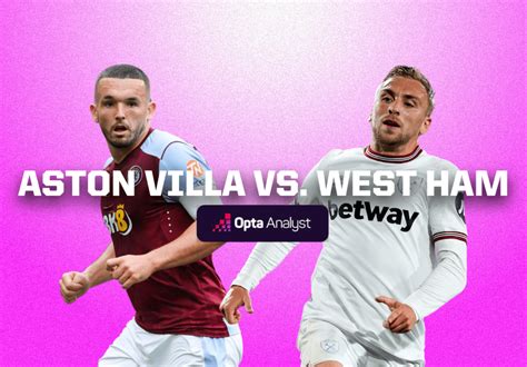 Aston Villa Vs West Ham Prediction And Preview The Analyst