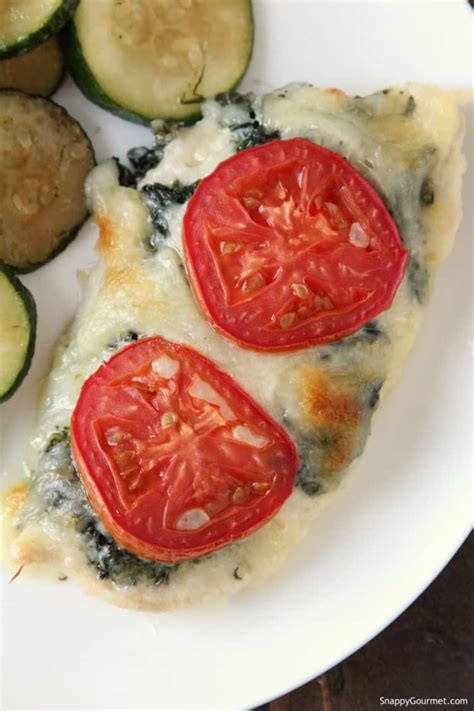 Easy Baked Chicken Florentine Recipe Snappy Gourmet