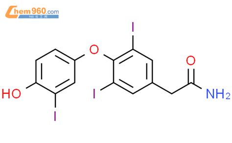 Benzeneacetamide Hydroxy Iodophenoxy Diiodo Cas