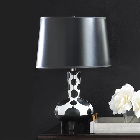 Dollop Black And White Table Lamp In 2021 White Table Lamp Black