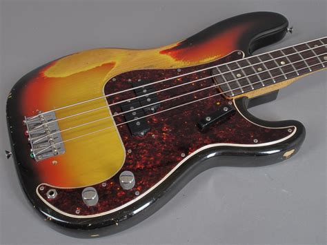 1967 Fender Precision Bass Sunburst Lightweight Guitarpoint