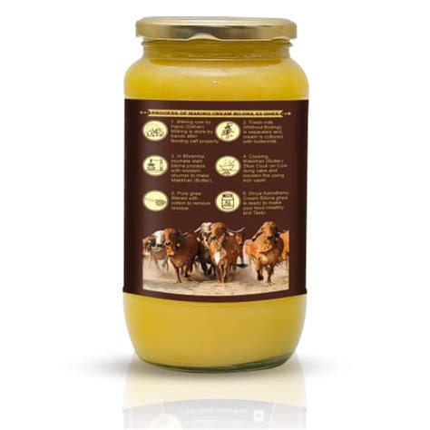 Divya Kamdhenu Cow A Ghee Cream Bilona Method Ml Gir Cow Ghee