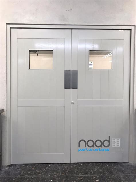 Puerta Doble De Aluminio Naad