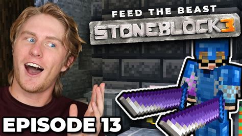 STONEBLOCK 3 MODPACK Ep 13 Tinkers Construct Best Gear YouTube