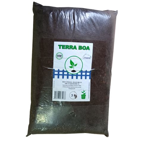 Terra Organica 03 Kg Adubo Natural Terra Vegetal Leroy Merlin