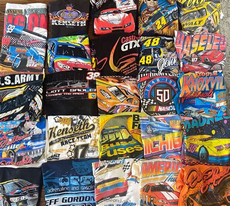 Vintage NASCAR tshirts