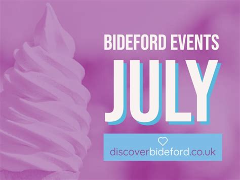 Bideford events in July | Discover Bideford