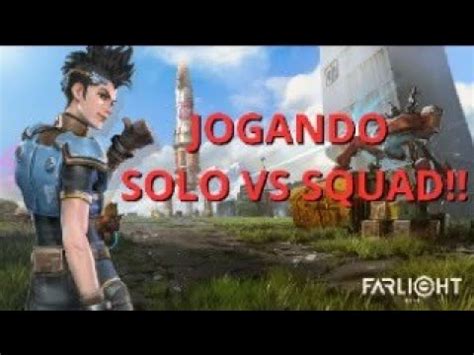 Farlight 84 JOGUEI SOLO VS SQUAD E DEU NISSO DoraTeston