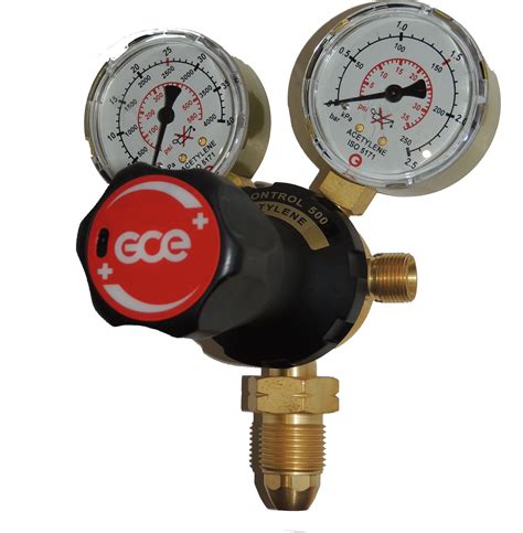 Acetylene Regulator Bar Single Stage Gauge