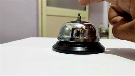 Desk Bell Sound Effect Call Bell Sound Counter Bell Concierge Bell