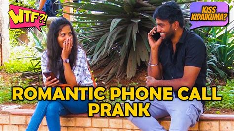 Romantic Phone Call Prank On Cute Girl Kovai Kusumbu Kovai