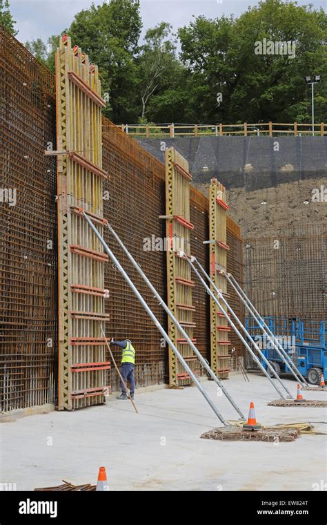 Concrete Shuttering Hi Res Stock Photography And Images Alamy