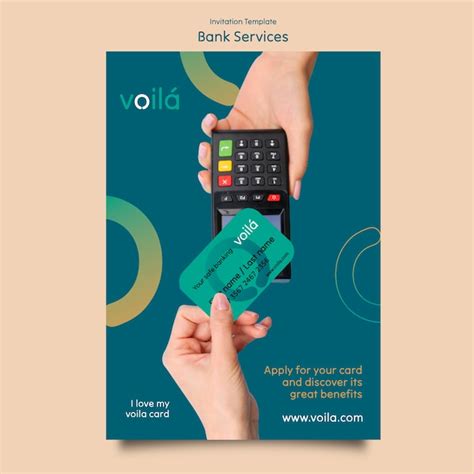Free Psd Bank Services Poster Template