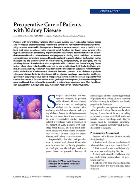 Fillable Online Preoperative Care Of Patients Fax Email Print PdfFiller