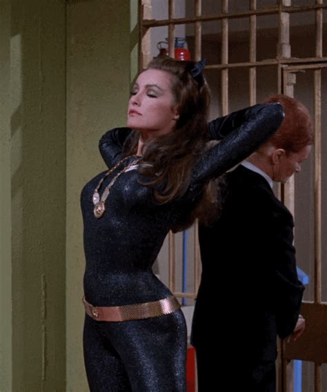 Julie Newmar As Catwoman Batman 1966 “catwoman Goes To College”