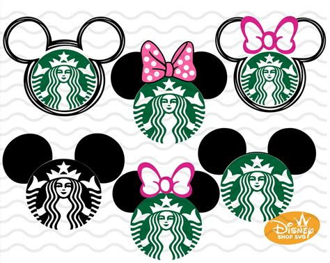 Disney Starbucks Svgstarbucks Cold Cup Svgdisney Floral Etsy