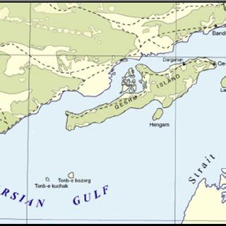 Location map of Qeshm Island | Download Scientific Diagram