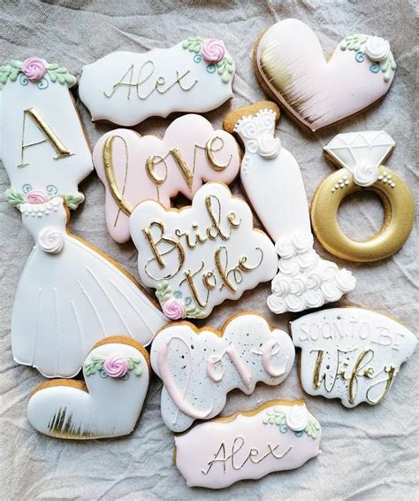 Wedding Sugar Cookies For Your Bridal Shower Dream It Wedding