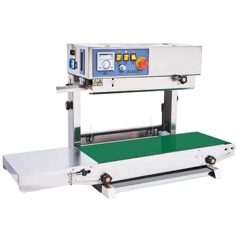 Semi Automatic Mild Steel Continuous Band Sealer Machine Vertical At